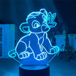 Lampe 3D Roi Lion