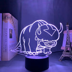 Lampe manga 3D Avatar Bison Volant