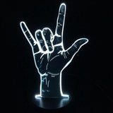 Lampe 3D Rock & Roll 