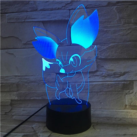 Lampe 3D Pokemon Feunnec