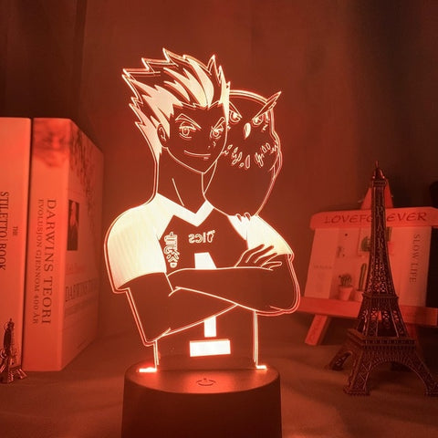 Lampe 3D Haikyu Kotaro Bokuto 