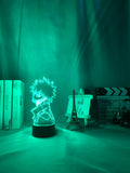 Lampe 3D My Hero Academia Dadi vert