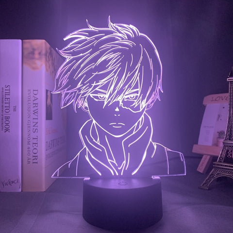 Lampe 3D My Hero Academia Shoto Todoroki