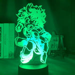 Lampe 3D My Hero Academia Izuku Midoriya