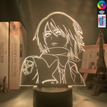 Lampe 3D Attaque Des Titans Armin Arlert