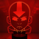 Lampe 3D Avatar légende d'aang