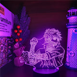 Lampe illusion 3D My Hero Academia Dabi Combat design 