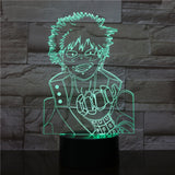 Lampe 3D My Hero Academia Katsuki vert