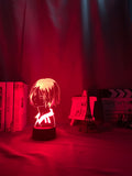 Lampe 3D Haikyu Kozume Kenma rouge