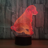 Lampe 3D <br> Labrador
